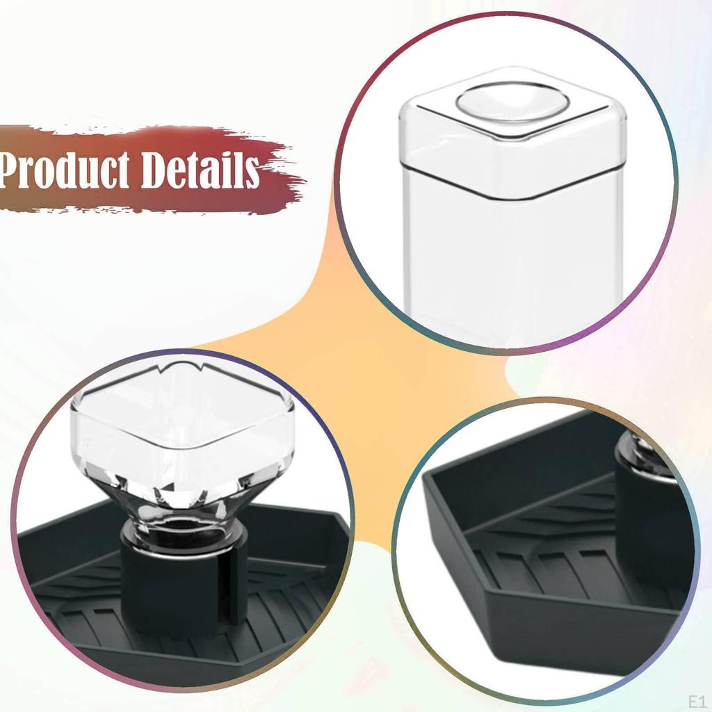 Reptile Water Feeder Automatic Dispenser Aquarium Ornament Large Waterer Terrarium Bowl for
