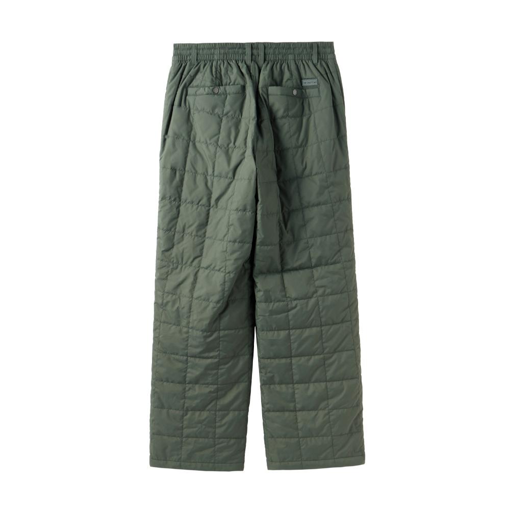 BROMPTON LONDON Explore Quilted Trousers - Greyish Khaki (P244Upt132)