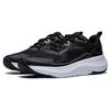 Li Ning SOFT GO Slip Resistant, Abrasion Resistant, Breathable Low top Casual Shoes Women's Black White AGLT126-2