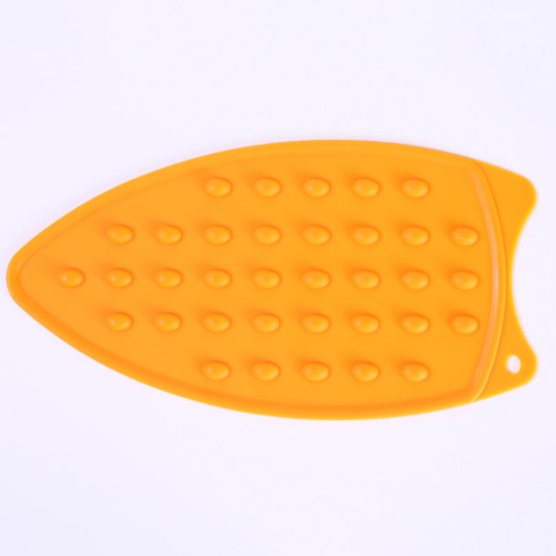 Iron Rest Pad: Portable Heat Resistant Silicone Ironing Pad With Hanging Hole Reusable Ironing Board Rest Mat For Laundry