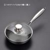 ZISIZ 22cm 316 Stainless Steel Tri-Ply Honeycomb Non-stick Soup Pot with Steamer