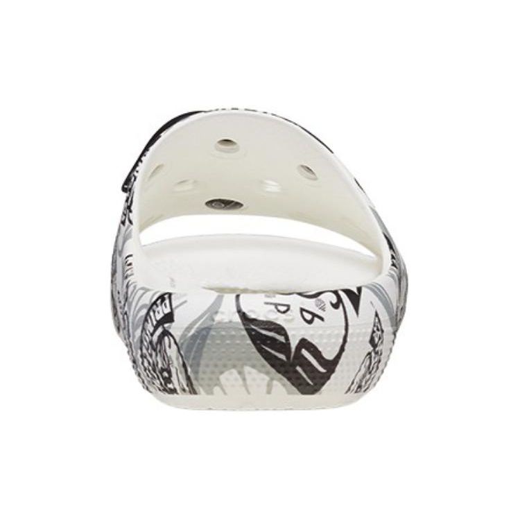Crocs Pringles X Classic Slide V2 Heritage Pringles Print Unisex Sneakers White Black 209692-066