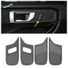 Stainless Steel Accessories Inner Door Handle Bowl Speaker Decoration Cover Trim For Ford Explorer 2024 2025 Left Hand Drive