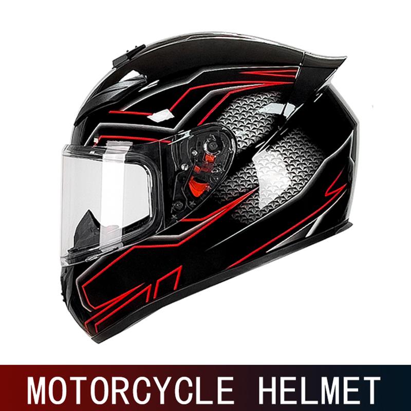 DOT personalized motorcycle full face helmet men and women fashion helmet motorcycle off-road racing helmet retro motorcycle ful