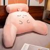 Cartoon Anime Lumbar Pillow With Plush Cover For Bed Couch Support