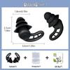 Houxin Silicone Noise-Canceling Earplugs for Sleep and Study - Portable and Silent Set