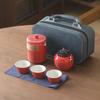 High-End Business Souvenir Tea Set: On-the-Go Gift for Clients & Friends