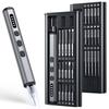 Mini Electric Precision Screwdriver, 38 in 1 Magnetic Bits, Torque Control, DIY Tools, Repair Tool Kit for iPhones, Switch,PS5