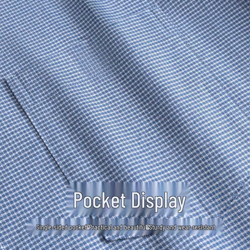 FIRS Men's Double-Sided Brushed Flannel Long-Sleeve Shirt