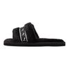 Puma  Fluff Remix Slide Black White Women Sneakers 385240-01