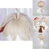 Kazuha Wig 45cm Stunning Synthetic Hair For Genshin Impact Cosplay Costume Parties