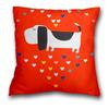 Anime Cat and Dog Pillow Pillowcase Home Sofa Car Waist Cushion Cover Nordic Cartoon Animal Whale Zebra