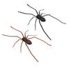 1/2Pcs Magnetic 3D Spider Decoration Scary Realistic Giant Spider Halloween Prank Props Garage Door Mailbox Locker Refrigerator Magnet Fake Spider