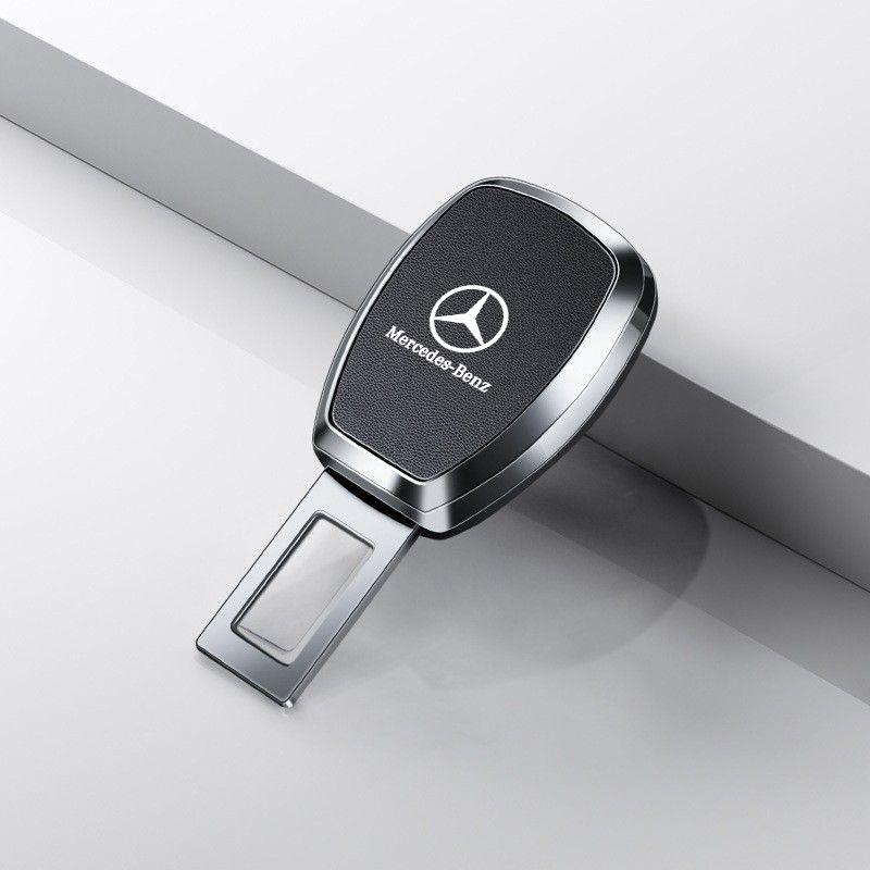 Car Sticker Car Seat Belt Clip Extender Metal Badge Lock Buckle For Mercedes Benz AMG W203 W206 W220 W205 W211 W212 W201 W210 W1