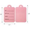 Frcctre 2000 Pcs 8 Colors Price Tags, 1.3" Lx1.9 H Clothing Tags Coupon Tags Merchandise Marking Tags Labeling Tags Paper Tags for Handmade Clothing