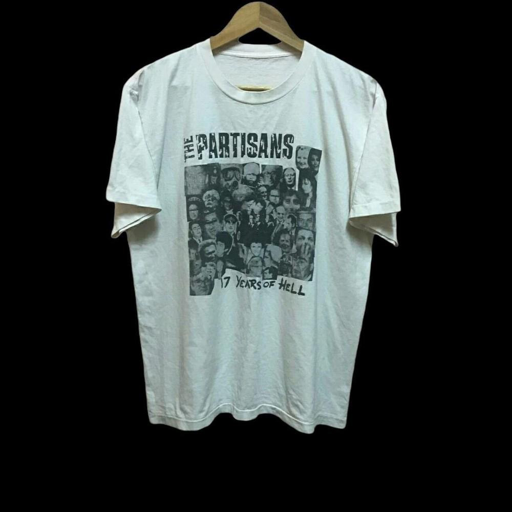 The Partisans Band White  Gift For Fan BT788 Unisex T-Shirt XXL