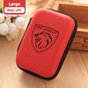 For Peugeot Earphone Protective Box EVA Headphone Storage Bag Data Cable Organizer Bag 206 307 308 3008 207 208 407 508 2008