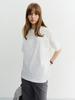 Deonseuteu Unisex Essential Loose T-Shirt_Udts6B125_Off White
