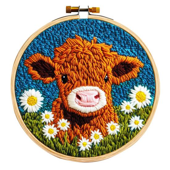 

Набор для вышивания «сделай сам» Набор для вышивания «горная корова» Набор для вышивания «игла» Набор для вышивания «игла» для взрослых и детей Подарок на праздник A