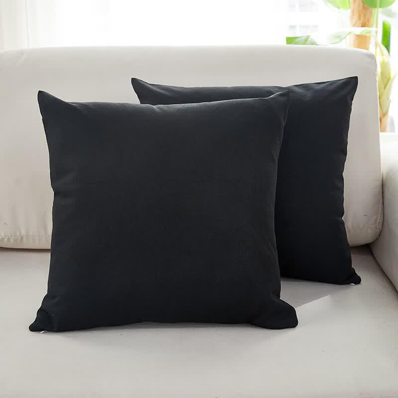 Yongguang Solid Color Throw Pillow with Insert Set