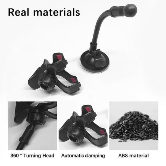 In Car Phone Holder 360°Rotatable Phone Mobile Phone Suction Universal Mount New