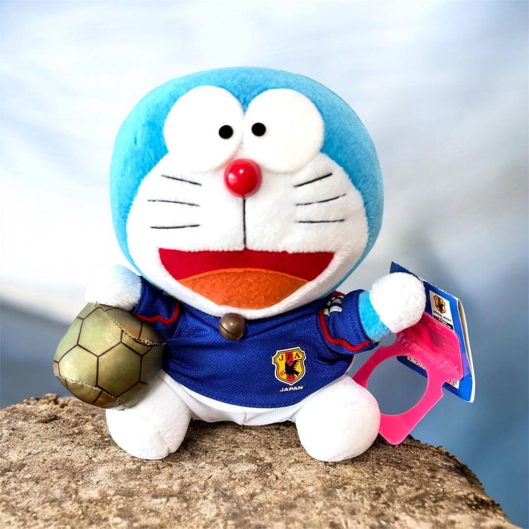 New with tag Doraemon Japan National Soccer Team Buruburu Mascot Vintage