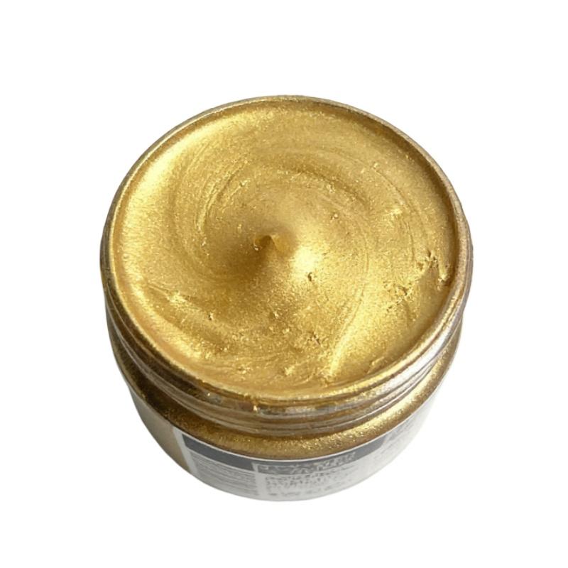 Pigmento Acrilico Metallizzato Perlescente da 100 ml Impermeabile Protezione Solare Pittura Murale Pittura con Foglia d'Oro Decorazione Linea