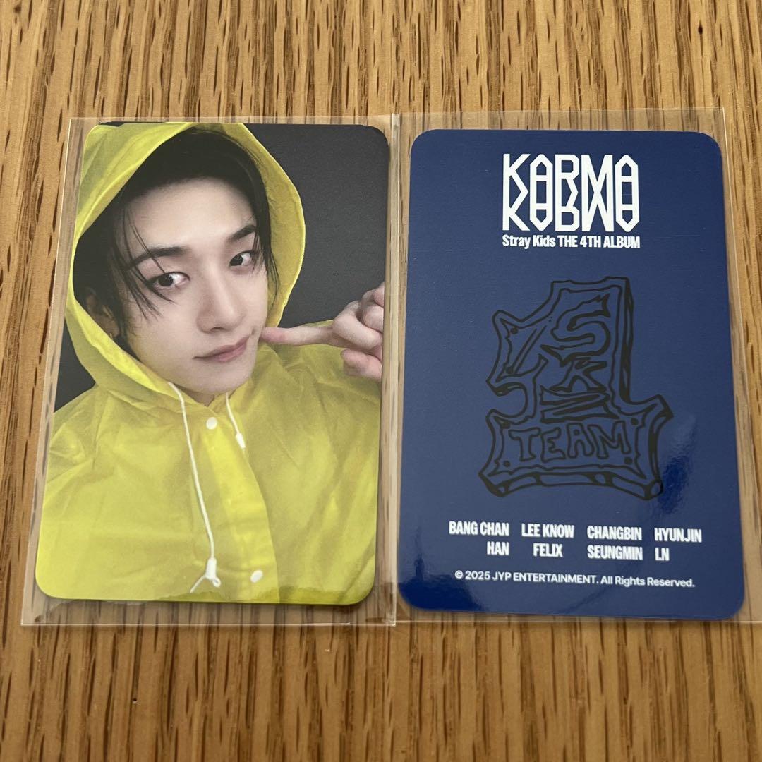 

[USED] straykids KARMA Pop-Up Uniform Trading Card Bang Chan