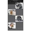 1/24 Lexus LM300H MPV Van Diecast Toy Car Model Miniature Pull Back Sound & Light Doors Openable Collection Gift for Boy Kid