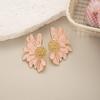 Retro Daisy Flower Earrings - Luxurious, Minimalist, Summer Style by Bai Lu