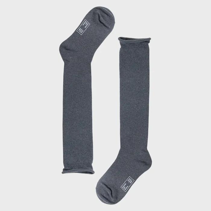 Loose fit warmer socks CHARCOAL