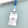 Photo Holder Acrylic ID Holder Transparent Acrylic Holder Portable Bus Card Protective Case For Protective Cover Girls Kids