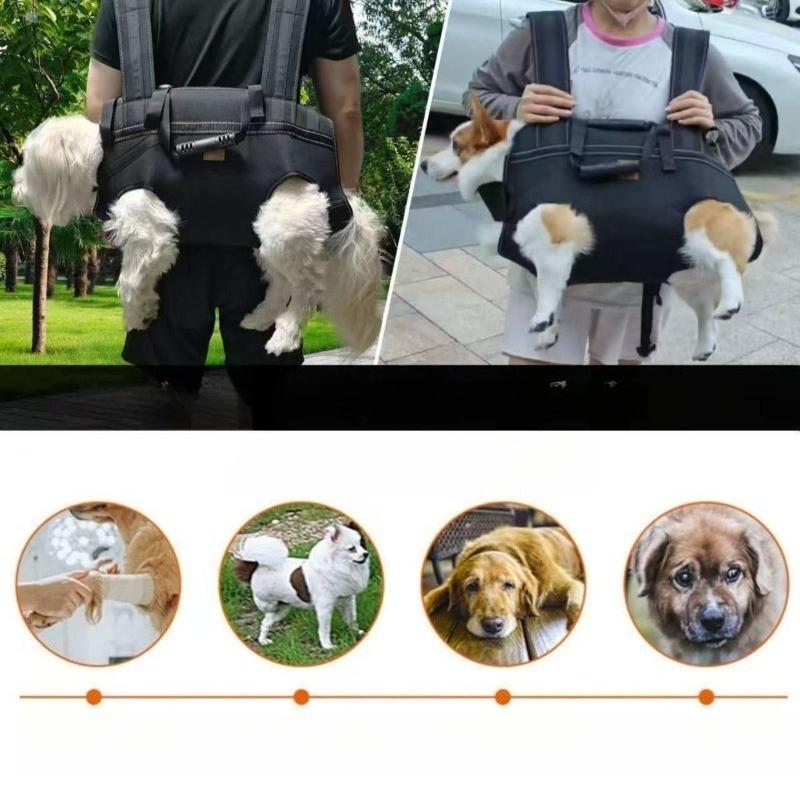 Dog Outing Backpack, Shoulder Carrying, Pet Traction Backpack