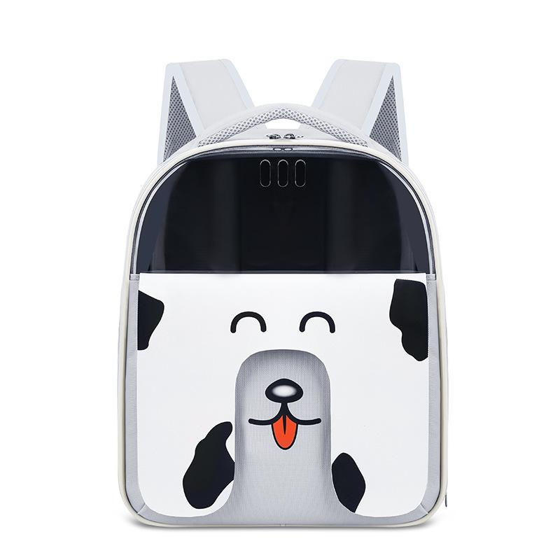 

Animal Shape Cat Bag Going Out Shoulder Portable Going Out Pet Bag Cat Dog Universal Bag серый