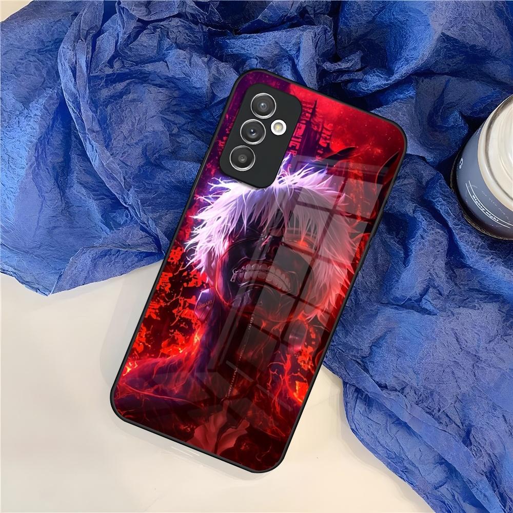 Tokyo Anime Ghoul Phone Case for Samsung S25 S24 S30 S21 S23 S20 S22 Fe S10 E S9 Note 20 Pro Ultra Plus glass Cover