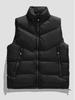 Gilet invernale stile coreano da uomo - Capo esterno imbottito in cotone senza maniche alla moda