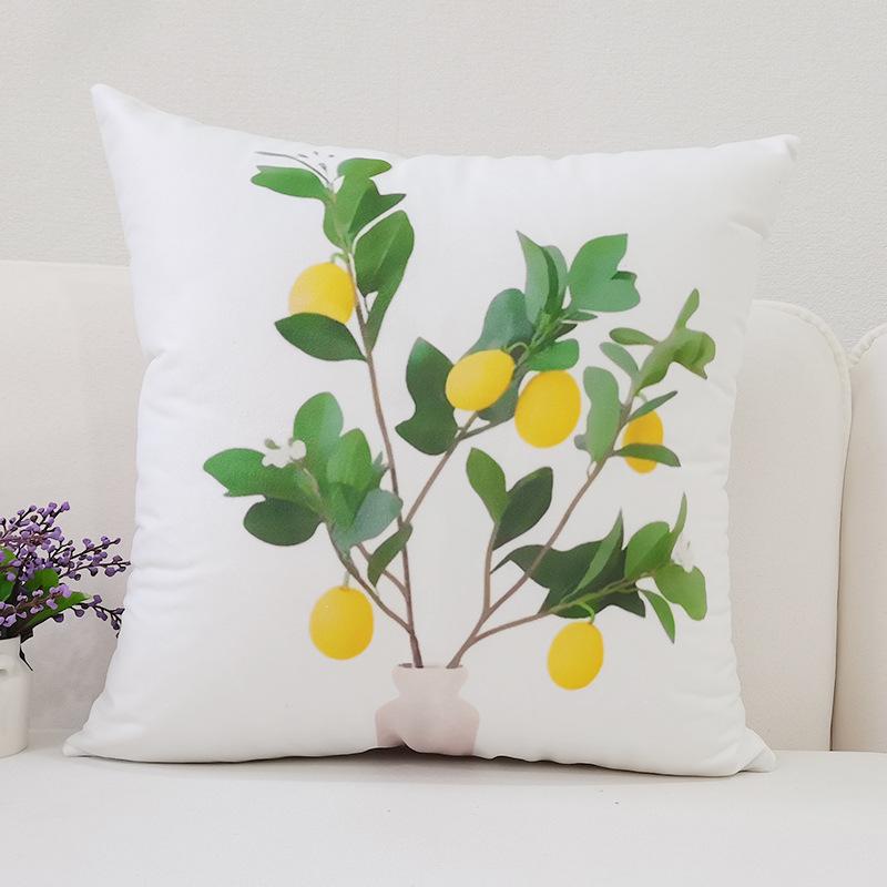 Nordic New Geometric Pillowcase Abstract Print Simple Bedside Sofa Car Cushion Pillowcase Does Not Include Pillow Core