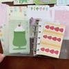 20 Stück Niedliche Cartoon Bunte Innenseiten für M5 Ringbuch Journal Loseblatt Notizbuch Scrapbook Kawaii Nicht-klebriger Notizblock To-do-Liste
