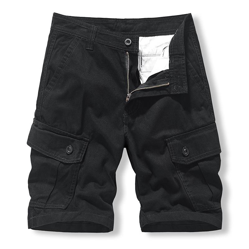 Men's Summer Multi-Pocket Workwear Casual Shorts - Outdoor Streetwear.