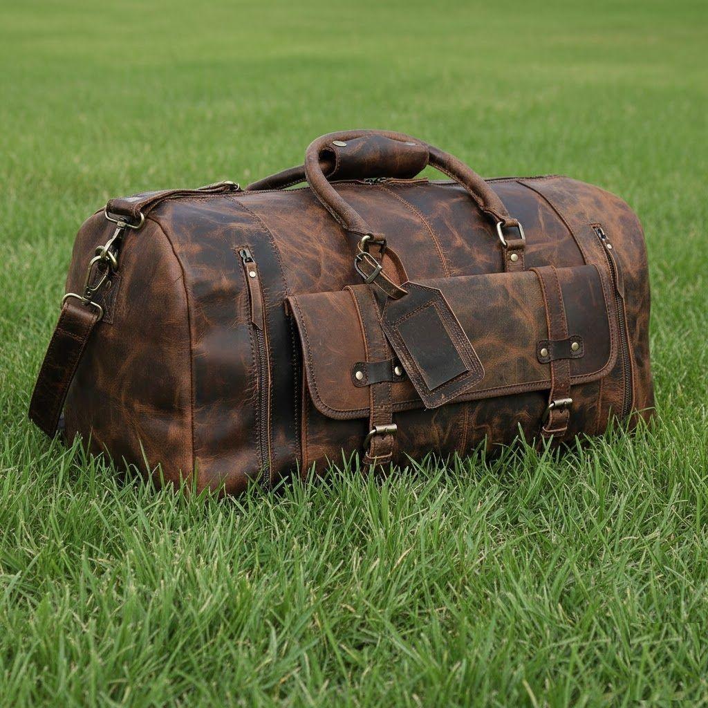 24 Inch Genuine Leather Duffel | Travel Overnight Weekend Leather Bag | Sports Gym Duffel for Men buy at low prices in the Joom online store 24 Inch Genuine Leather Duffel | Travel Overnight Weekend Leather Bag | Sports Gym Duffel for Men buy at low prices in the Joom online store