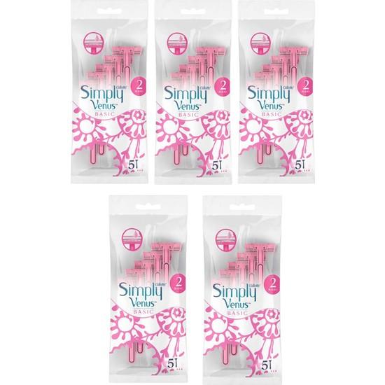

Набор женских бритв Gillette Simply Venus 2 Basic из 5 x 5