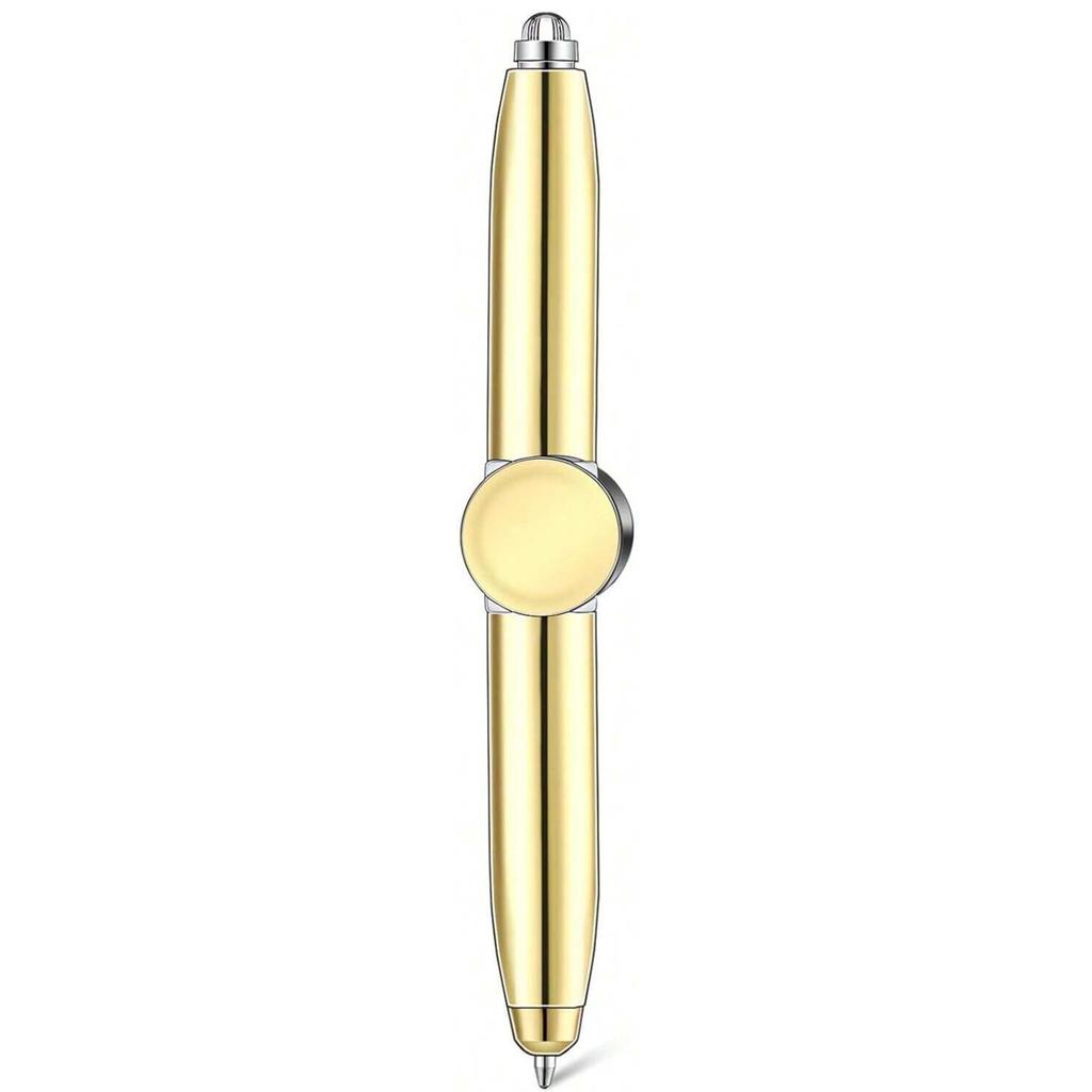 Pen Spinner Stift mit LED-Licht Multifunktionaler Stift Hilft Stressabbau Denk-Kugelschreiber Rotierend Anti-Stress Angst