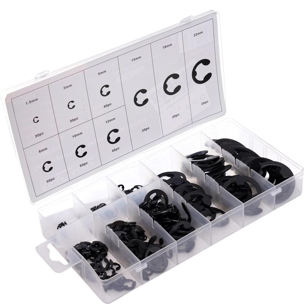 E-CLIPS Securing Rings 300 Pcs KD10484