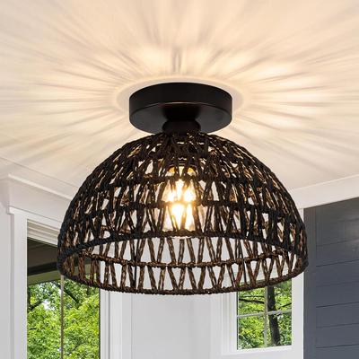 Metall Doppelring Halbeinbau Deckenleuchte Lampe für Flur Moderne Leuchte Dekorative Hängeleuchter Korridorleuchten Lampe Mini Wohnzimmer