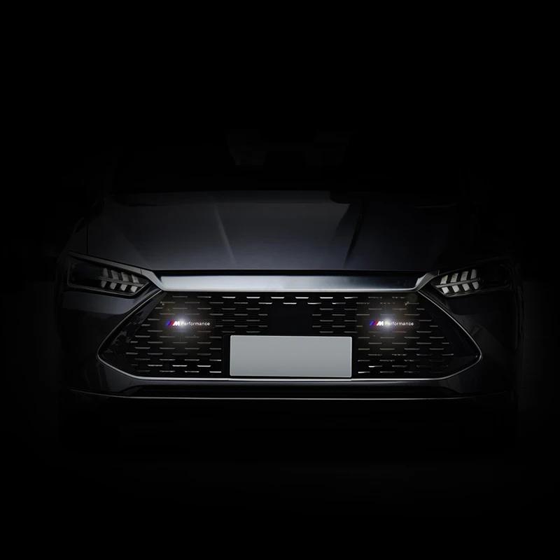 Car Decorative Light LED Front Hood Grille Emblem Badge Decor For BMW E46 E39 E90 E60 E36 F30 F10 E34 E30 F20 E92 M3 M4 M5 X5 X6