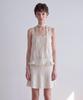 SHHSTUDIO Chalk Pintuck Blouse_Dot