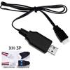 3.7V/7.4V/11.1V Battery Adapter XH-3P/XH4P/PH2.0/SM-3Pin Power Supply Portable USB Charger