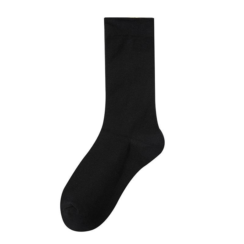 

Women s Spring and Autumn Style College Wind Antibacterial Deodorant Moon Tzu Tube Pile Pile Cotton Socks 1 pair