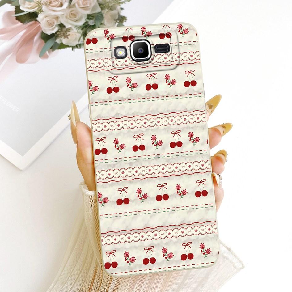 For Samsung Galaxy J2 Prime Case Cute Cartoon Cat Shockproof Silicone Soft Cover For Samsung J5 Prime On5 2016 G570 G570F Fundas
