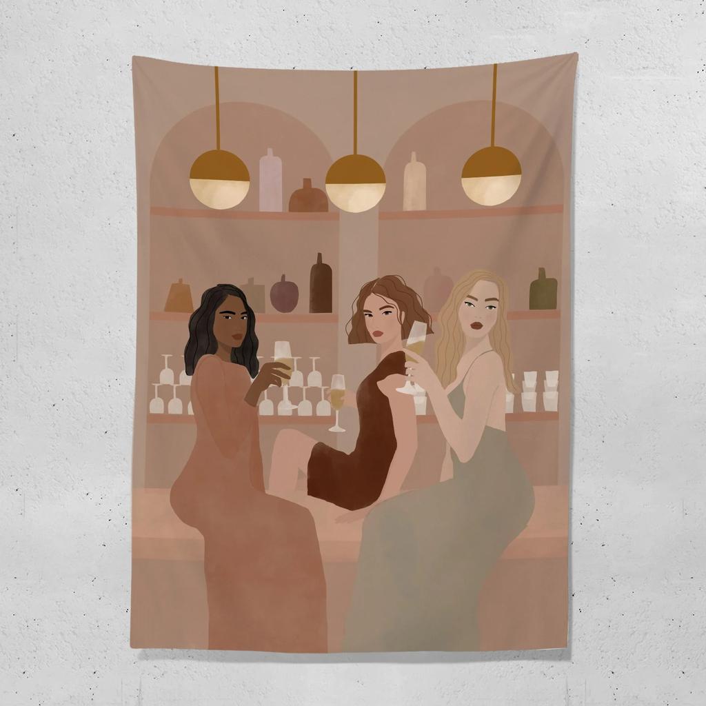 Aesthetic Room Decoration Tapestry Office Living Room Decoration Home Wall Tapestry